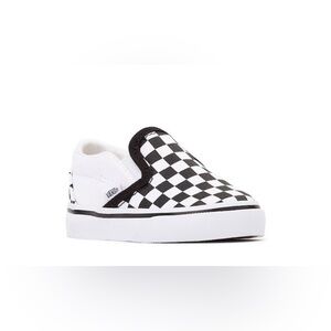 Toddler Black & White Checkerboard Vans